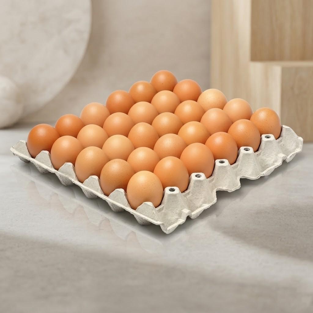 Œufs frais plateau de 30 unités (économique pour la famille)