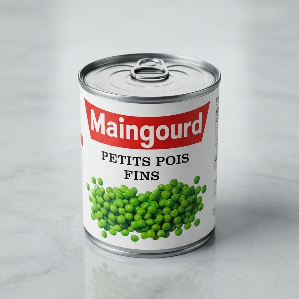 Petits pois fins 1/2