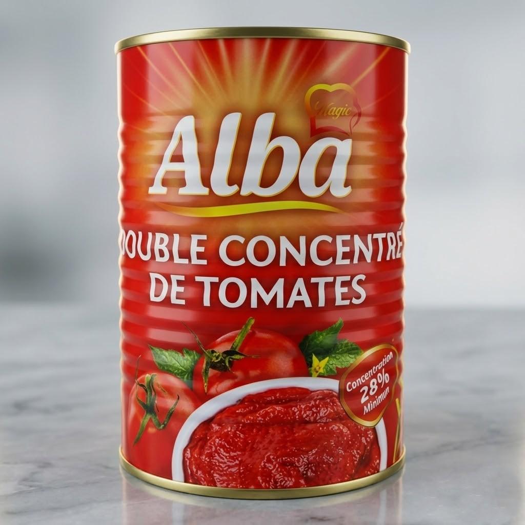 Double concentré de tomate ALBA 1/2